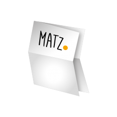 Folder (Kreuzbruchfalz) MY MATZ