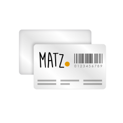Plastikkarten 760 µ (Standard, ISO) MY MATZ